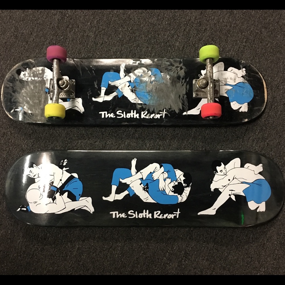 8.12 wide, 31.5long skateboard deck (DECK ONLY)